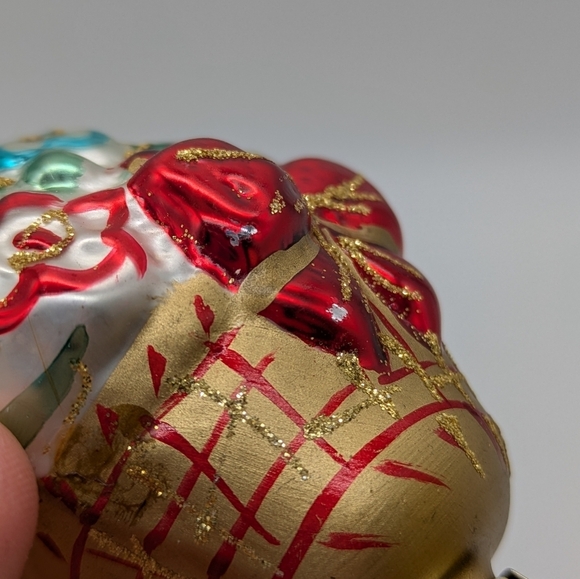 Vintage Floral Bouquet Clip On Christmas Tree Ornaments - Picture 7 of 8